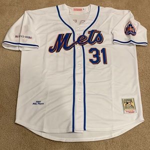 Mike Piazza New York Mets Jersey Mens XL NWT 2001 Home White